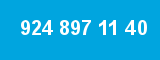 924 897 11 40